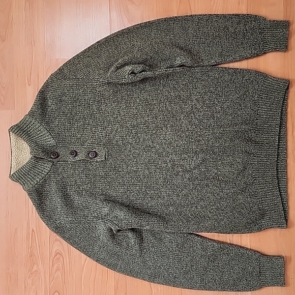 G.H. Bass & Co. Other - G.H. Bass & Co Green Chunky Long Sleeve Pullover Sweater